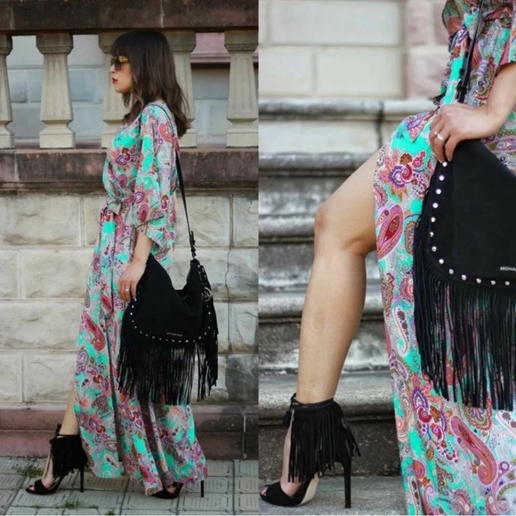 Zara fringe suede heels - Picture 5 of 9